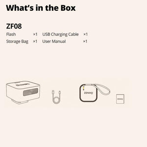 ZENIKO ZF08 Aluminum Mini Flash