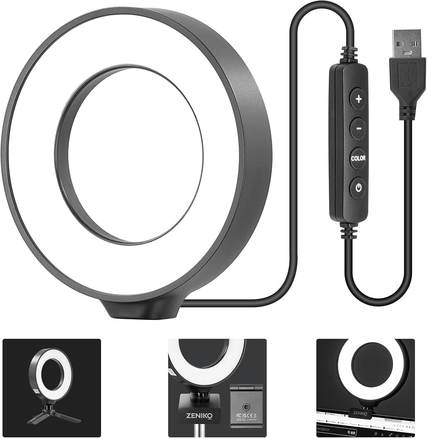 ZENIKO CR5 Video Conference Lighting
