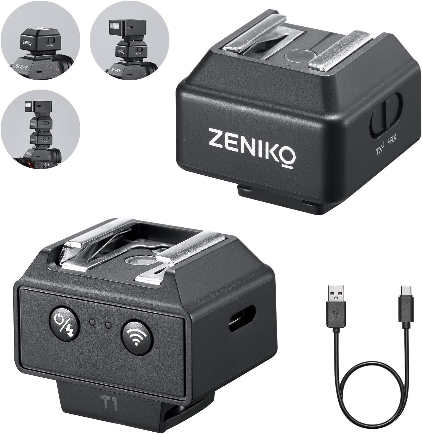 ZENIKO T1 2.4G Wireless Mini Flash Trigger