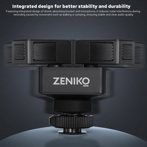 ZENIKO OC-D1 Stereo Dual Shotgun Mic