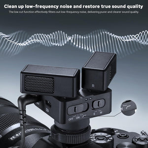 ZENIKO OC-D1 Stereo Dual Shotgun Mic