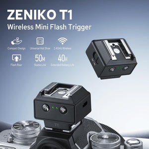 ZENIKO T1 2.4G Wireless Mini Flash Trigger