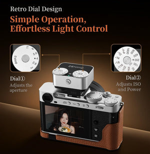 ZENIKO ZA12  Dual-Dial Camera Flash