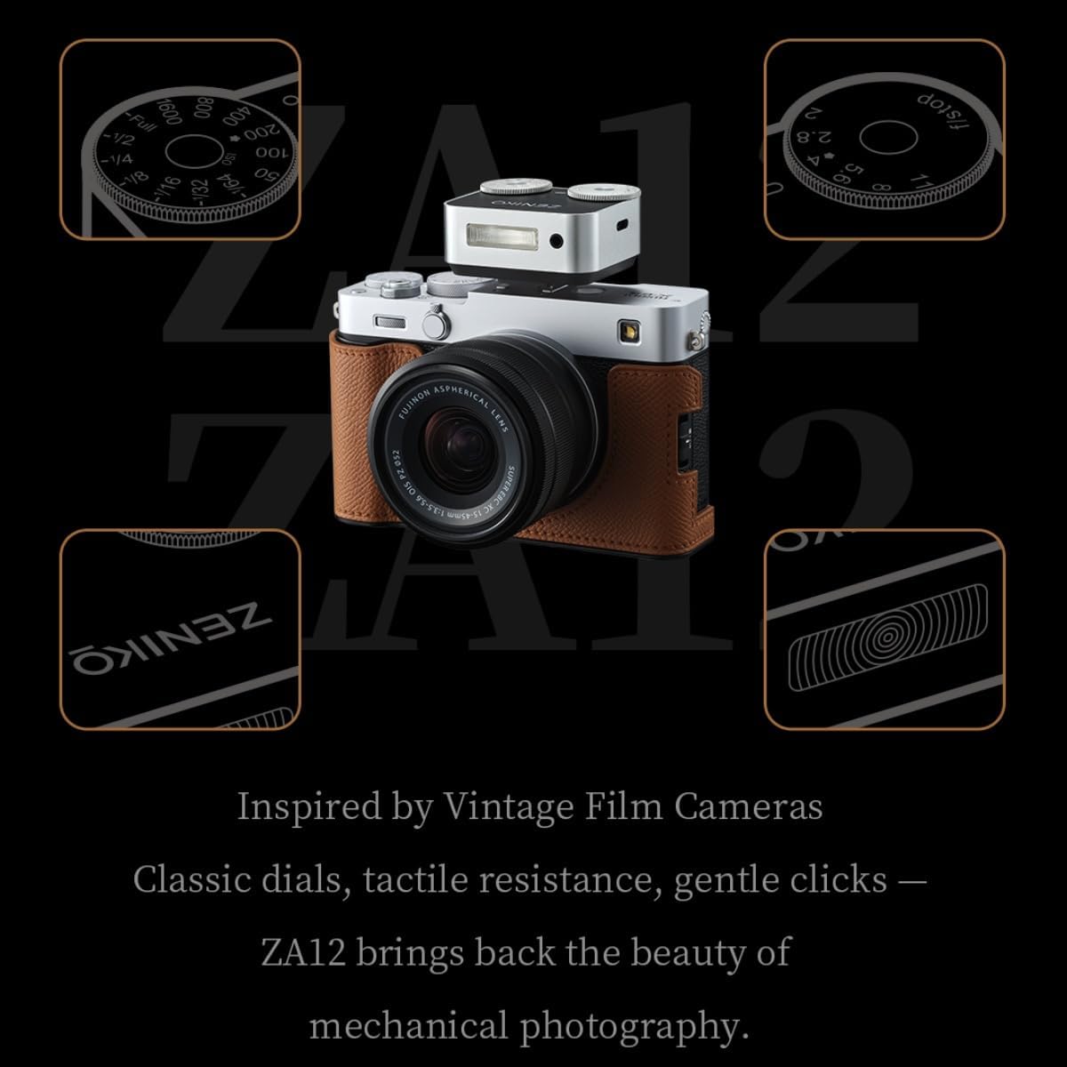 ZENIKO ZA12  Dual-Dial Camera Flash