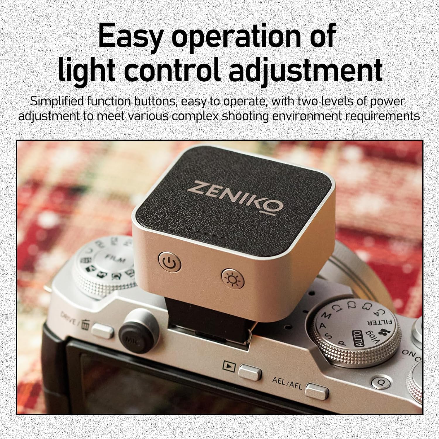 ZENIKO ZF08 Aluminum Mini Flash